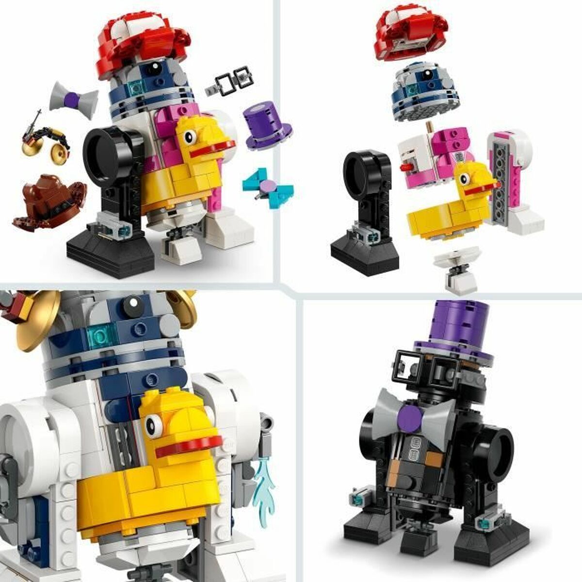 Byggsats Lego 75392 Creative Droid Factory 1186 Delar - 4