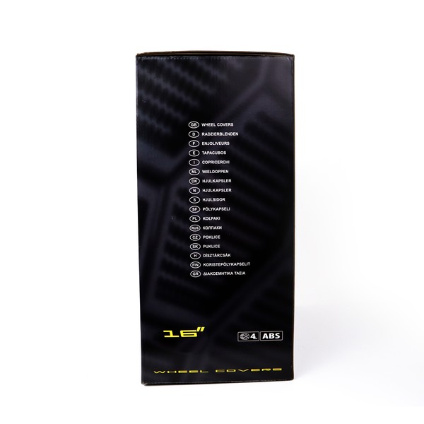 Navkapsel OMP Magnum Speed Svart 16" (4 uds) - 2