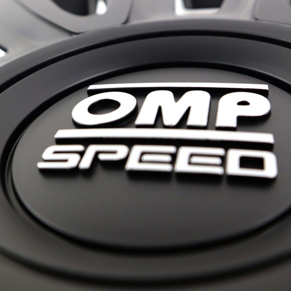 Navkapsel OMP Magnum Speed Svart 16" (4 uds) - 7