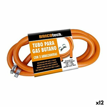Butangasslang Bricotech 8433774603146 (120 cm) 23 x 12 x 4 cm