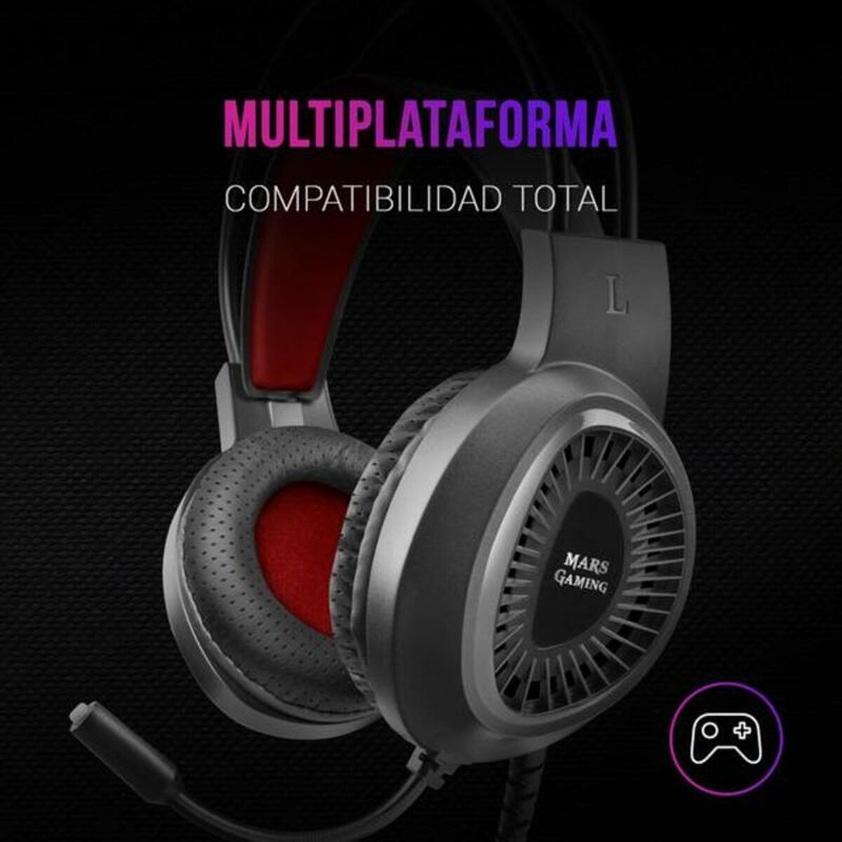 Hörlurar med mikrofon Gaming Mars Gaming MH120 PC PS4 PS5 XBOX - 6