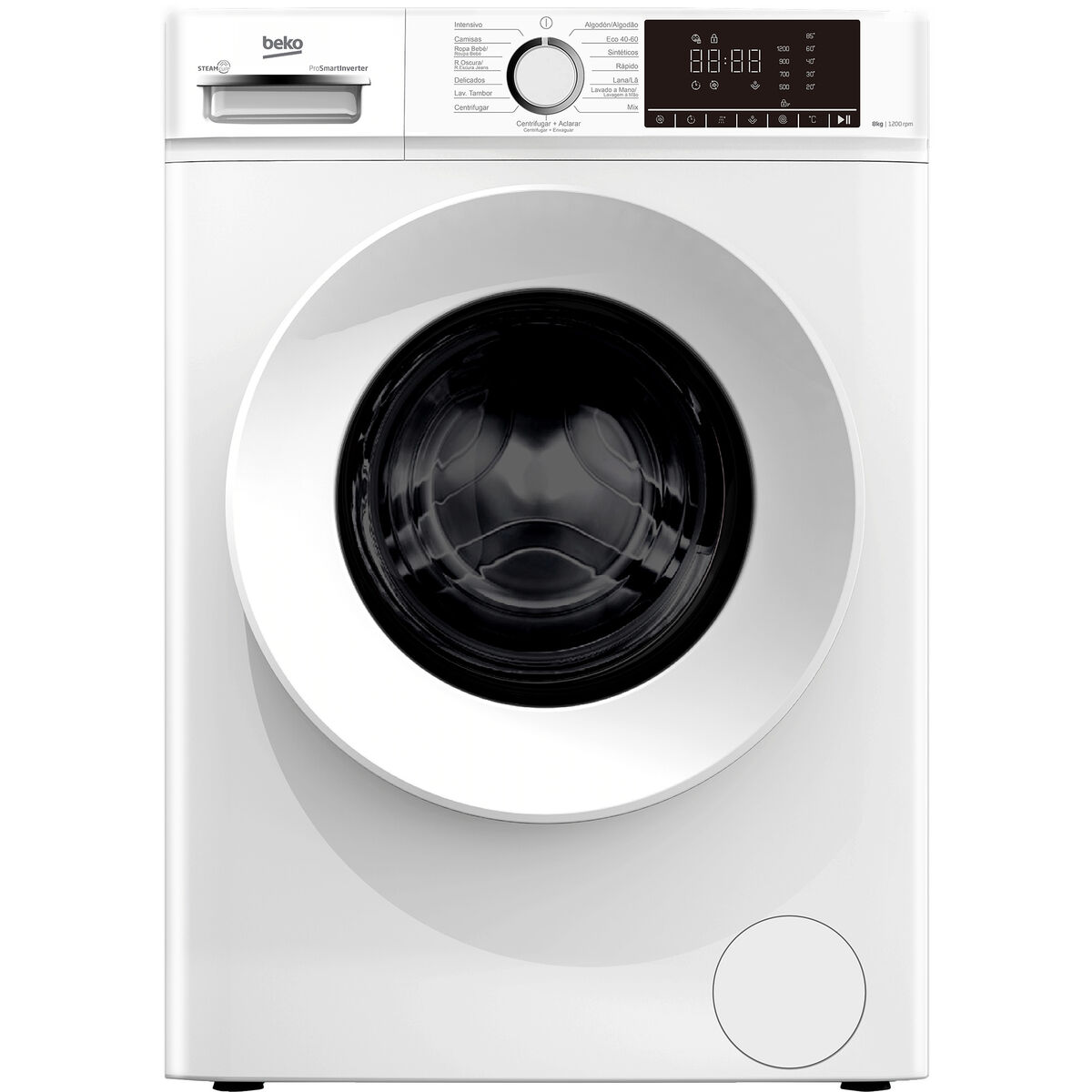 Tvättmaskin BEKO 1200 rpm 8 kg