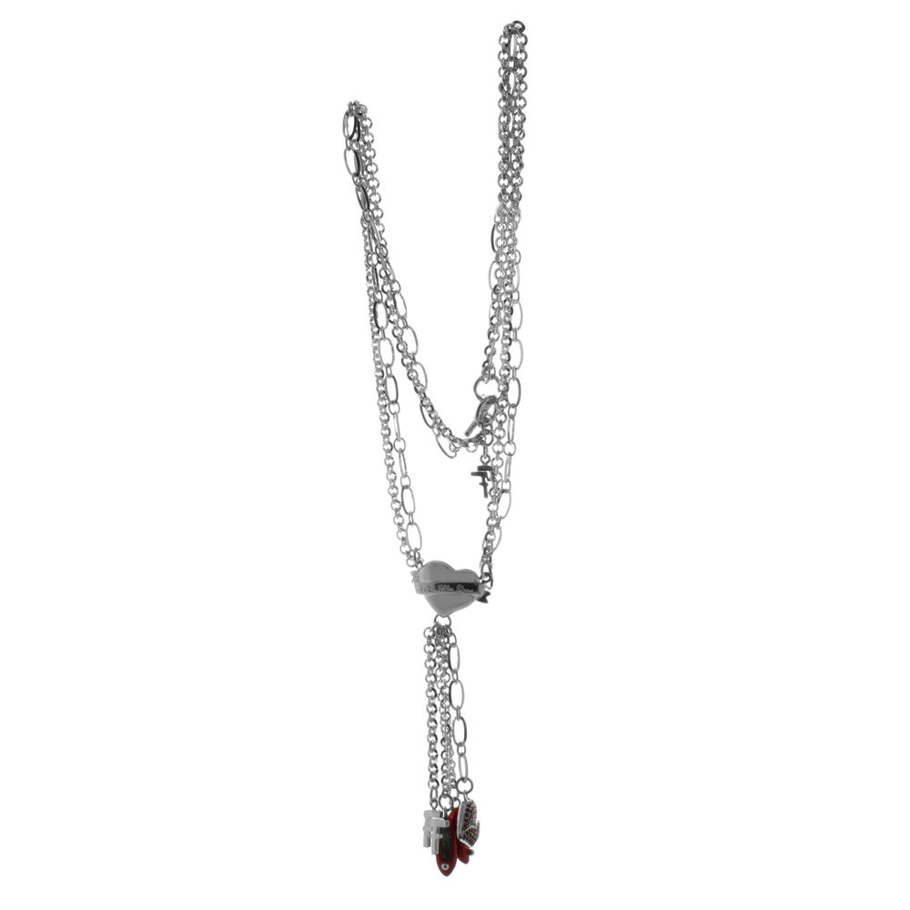 Damhalsband Folli Follie 3N9F174RR 35 cm - 2
