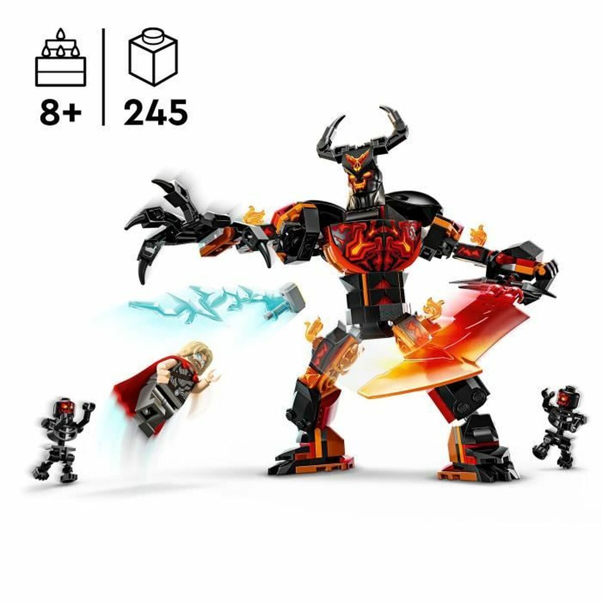 Byggsats Lego 76289 Thor vs. Surtur 245 Delar - 2