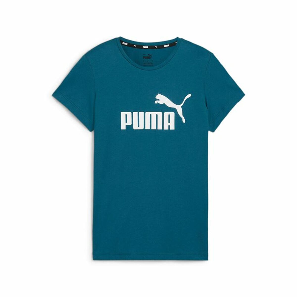 T-shirt med kortärm Dam Puma Blå
