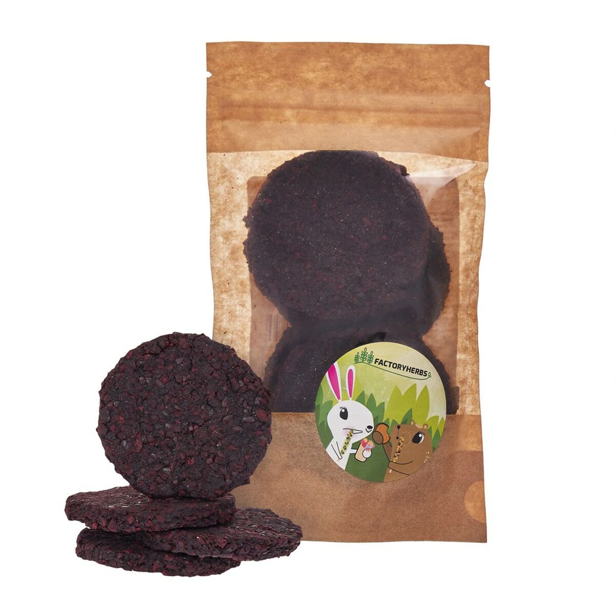 Kaninmat Factoryherbs Chinchilla Sköldpadda Gnagare Parakit Kanariefågel Fåglar 100 g