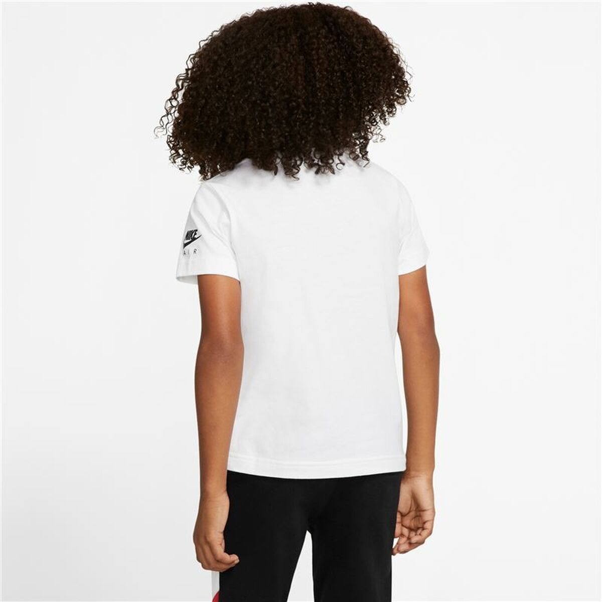 Barn T-shirt med kortärm Nike Air View Vit - 2