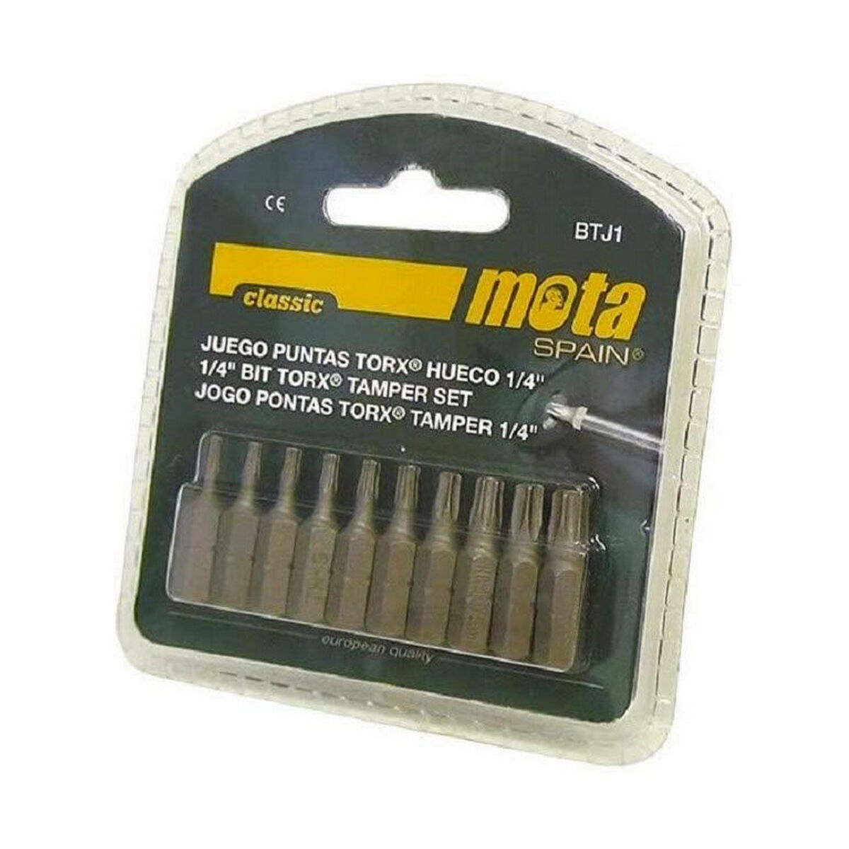 Bitssats Mota btj1 25 mm 10 antal - 2