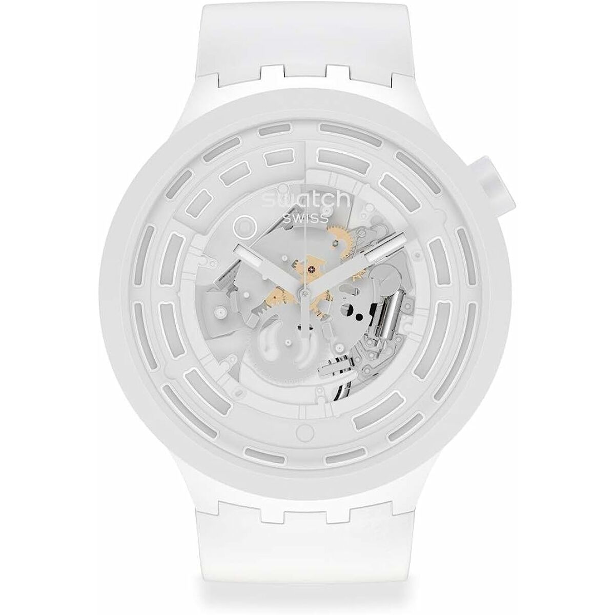 Barnklocka Swatch BIOCERAMIC C-WHITE (Ø 47 mm) - 4
