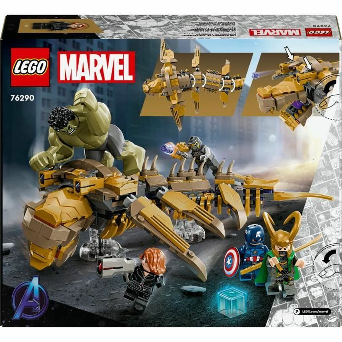 Byggsats Lego Marvel 76290 Avengers Leviathan Set 347 Delar - 6