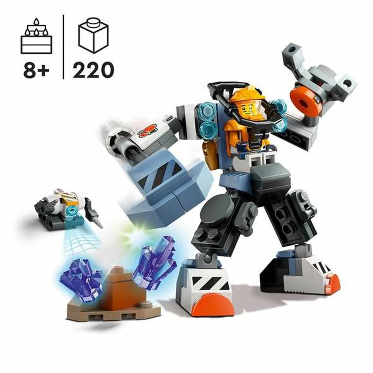 Byggsats Lego City 60428 Space Mecha Multicolour 220 Delar - 8