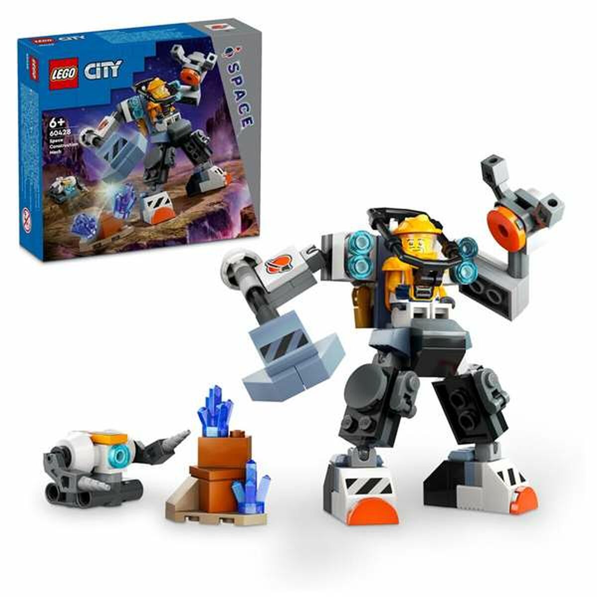 Byggsats Lego City 60428 Space Mecha Multicolour 220 Delar - 7
