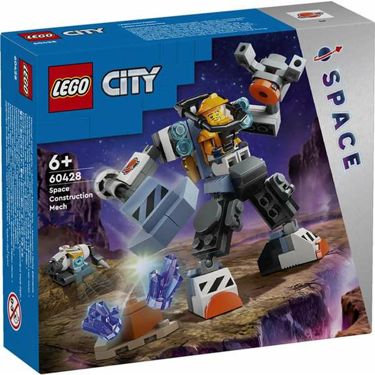 Byggsats Lego City 60428 Space Mecha Multicolour 220 Delar