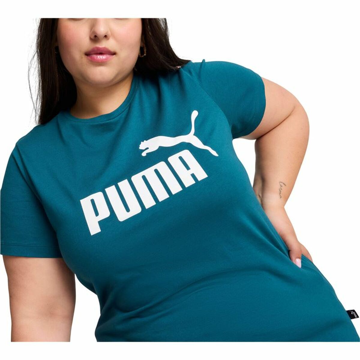 T-shirt med kortärm Dam Puma Blå - 3