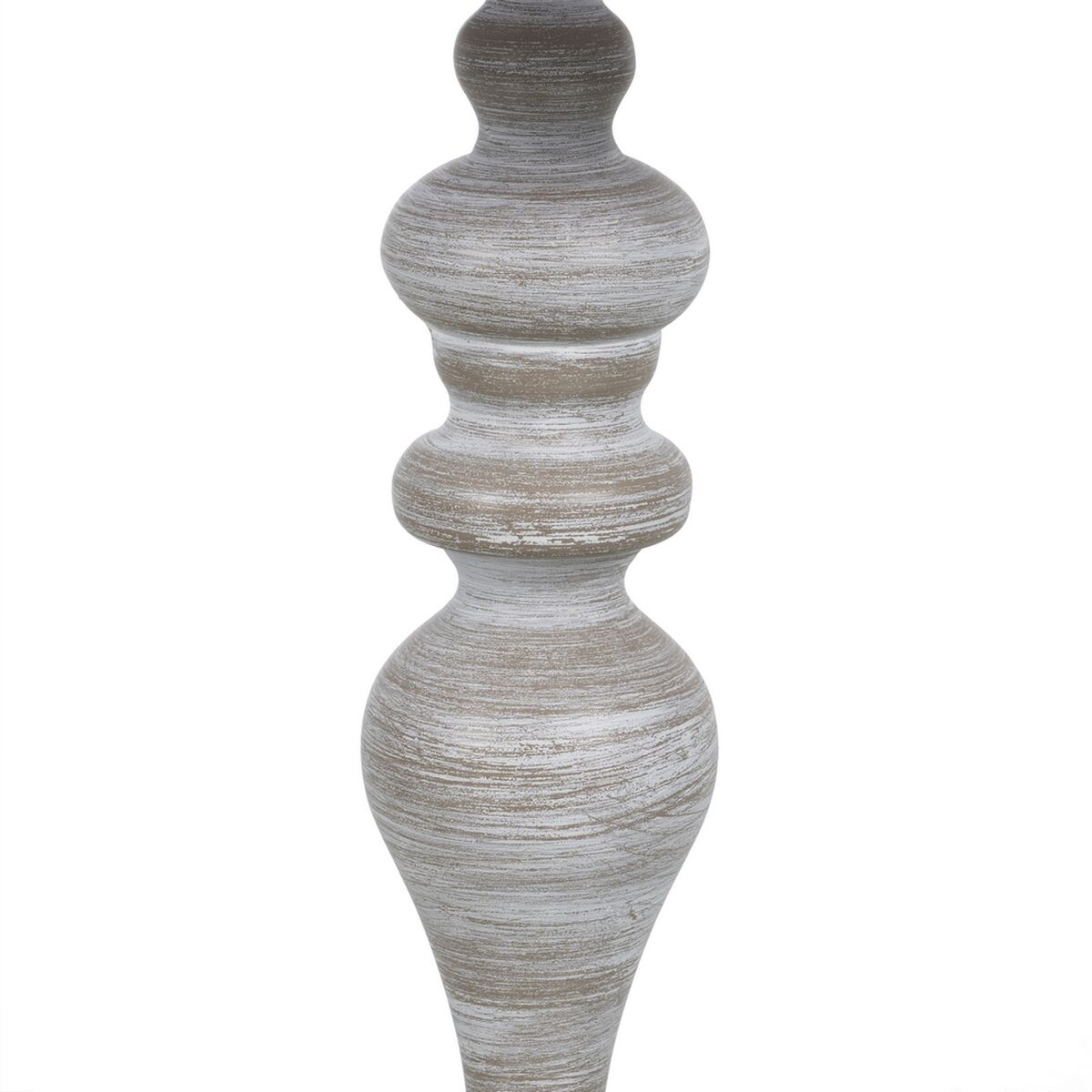 Bordslampa Beige Grå 60 W 220-240 V 25 x 25 x 50 cm - 6