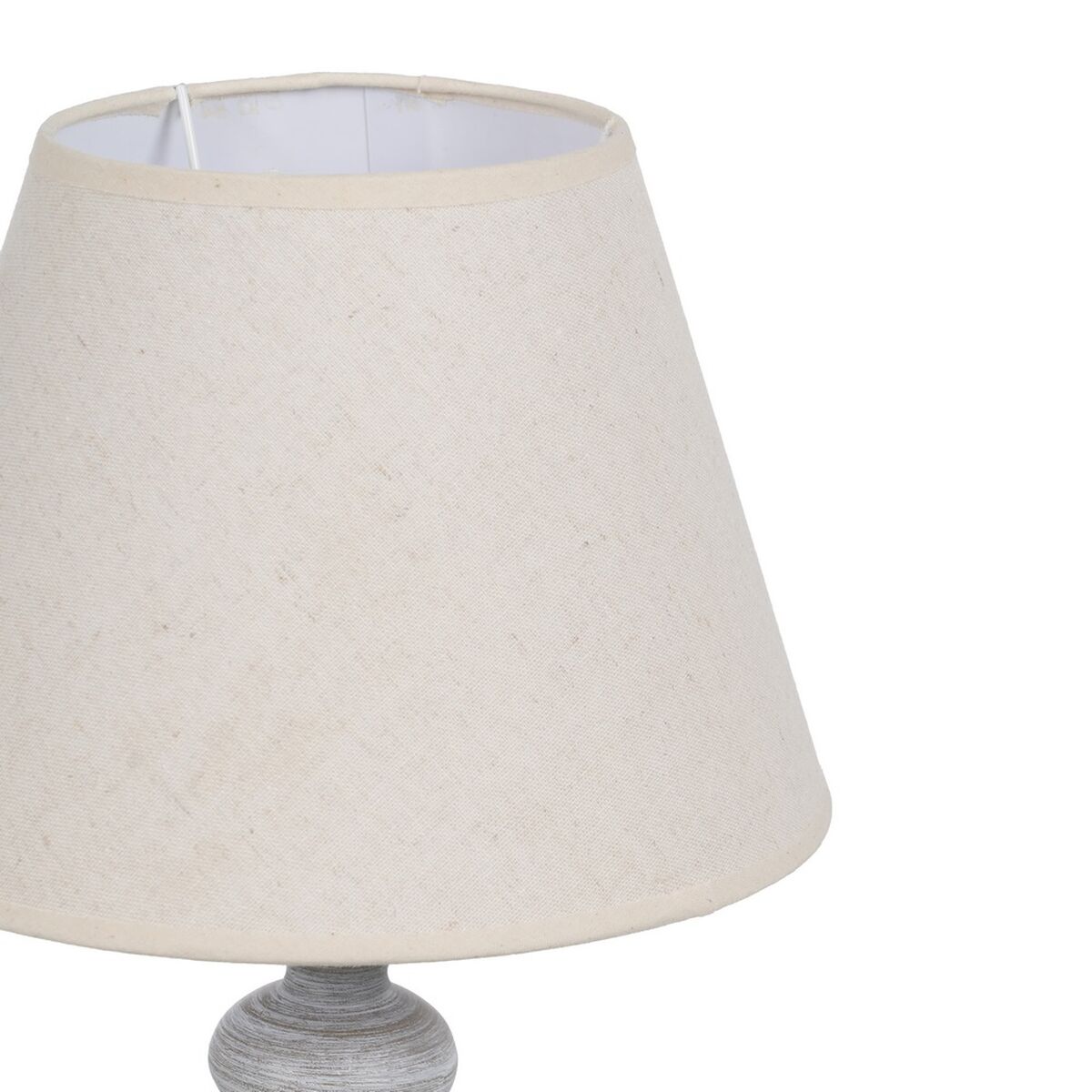Bordslampa Beige Grå 60 W 220-240 V 25 x 25 x 50 cm - 5
