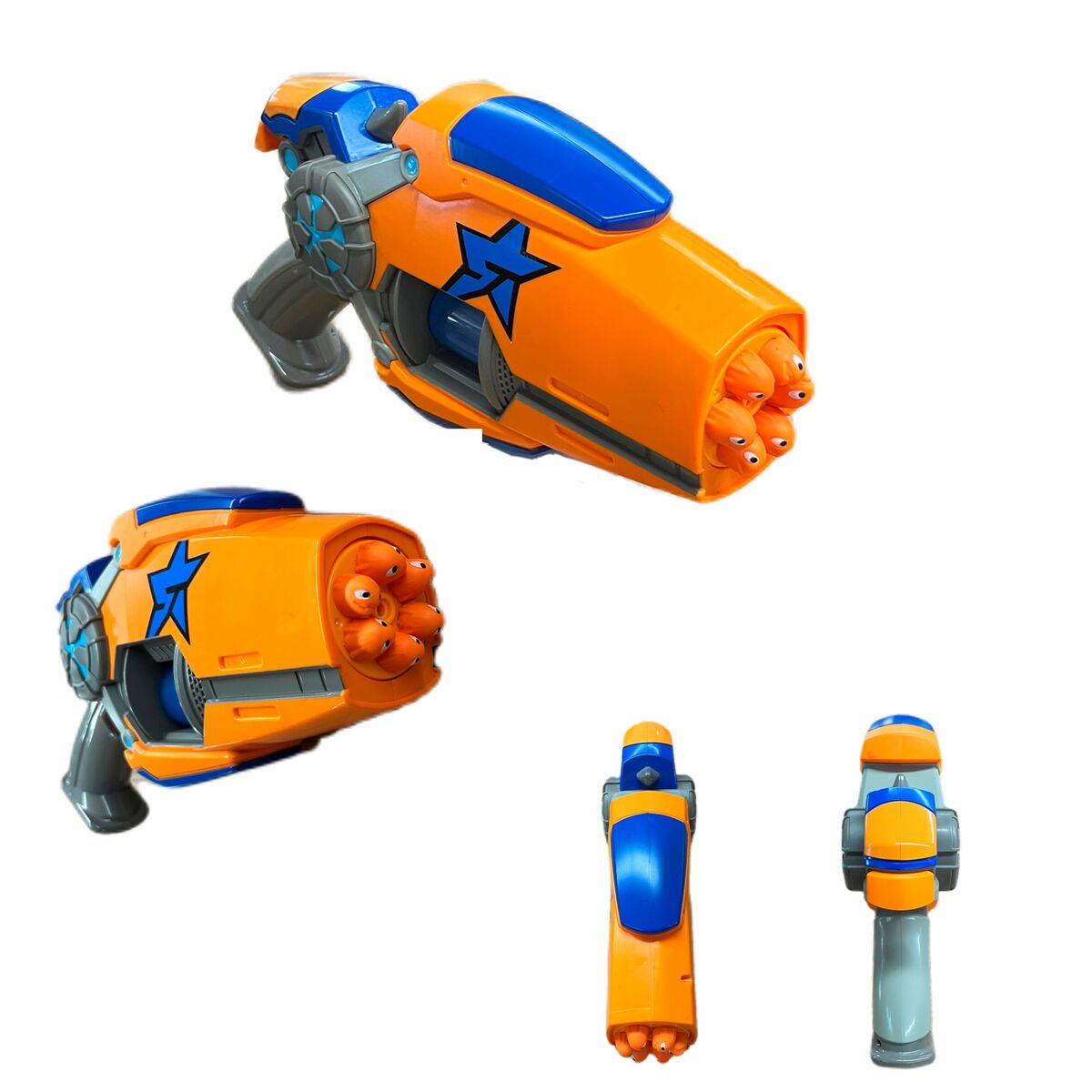 Pistol med Pilar Bizak Slugterra Eli'S Megamorph Blaster Orange - 6