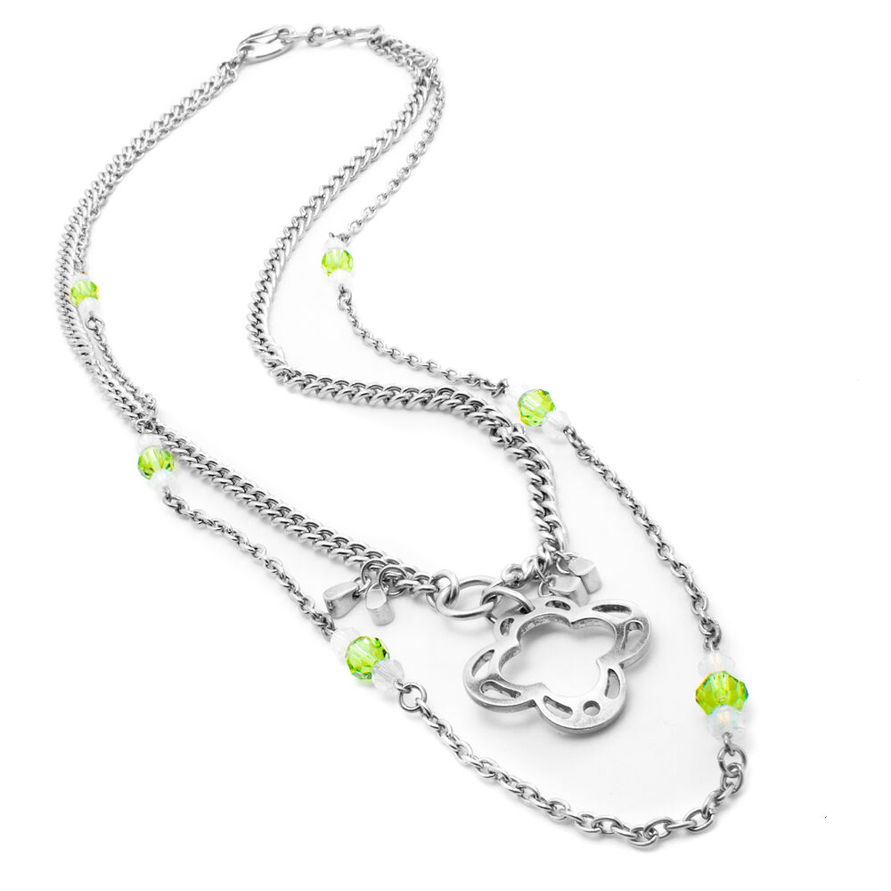 Damhalsband Folli Follie 3N9F226EW 60 cm - 2