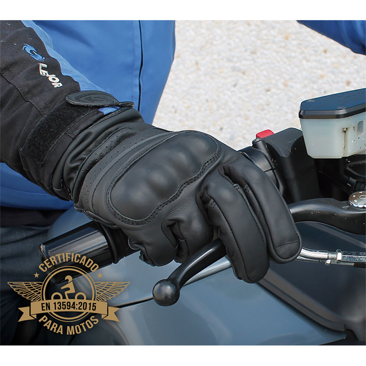 Motorcykelhandskar JUBA Svart 10 - 3