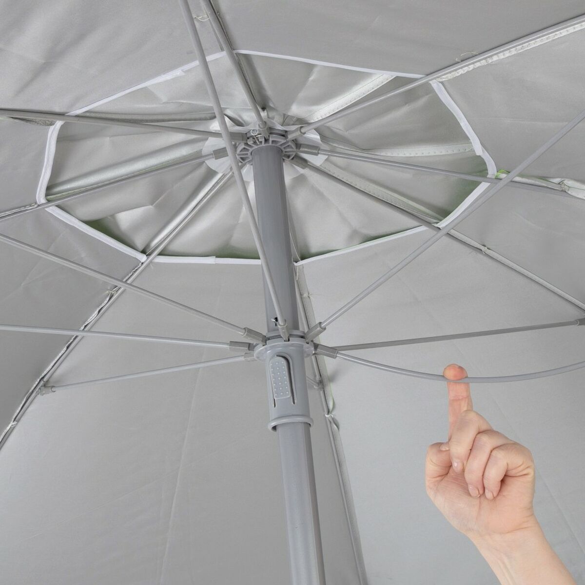 Paraply Aktive Korall Ø 180 cm 180 x 187 x 180 cm 180 x 190 x 180 cm UV50 (12 antal) - 13