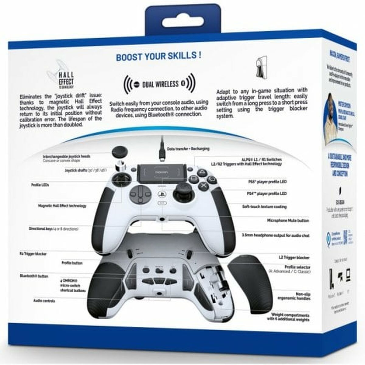 Trådlös Spelkontroll Nacon Revolution 5 Pro Vit - 7