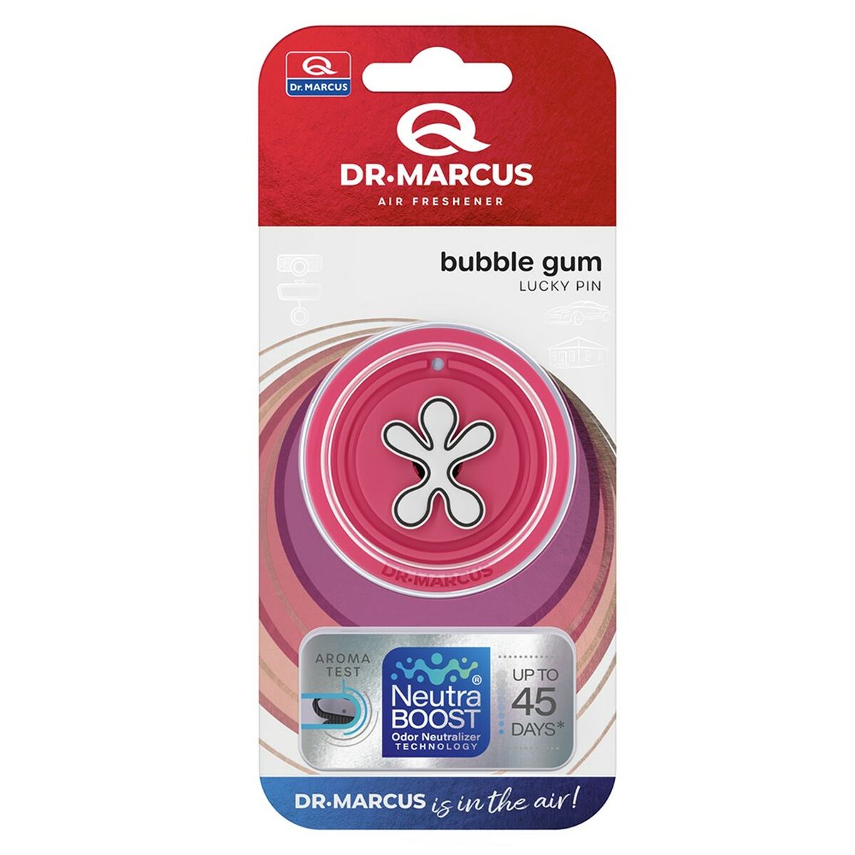 Billuftfreser Dr Marcus Lucky Pin Tuggummi Plast Doft