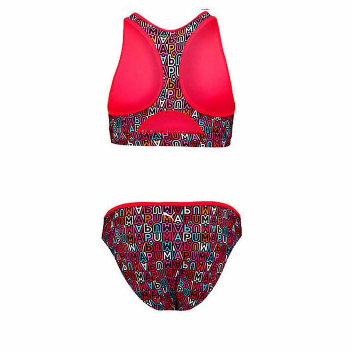 Bikinitrosa För Flickor Puma Printed Set Röd - 3