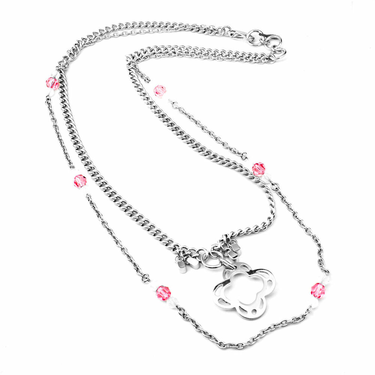 Damhalsband Folli Follie 3N9F226PW 45 cm - 4