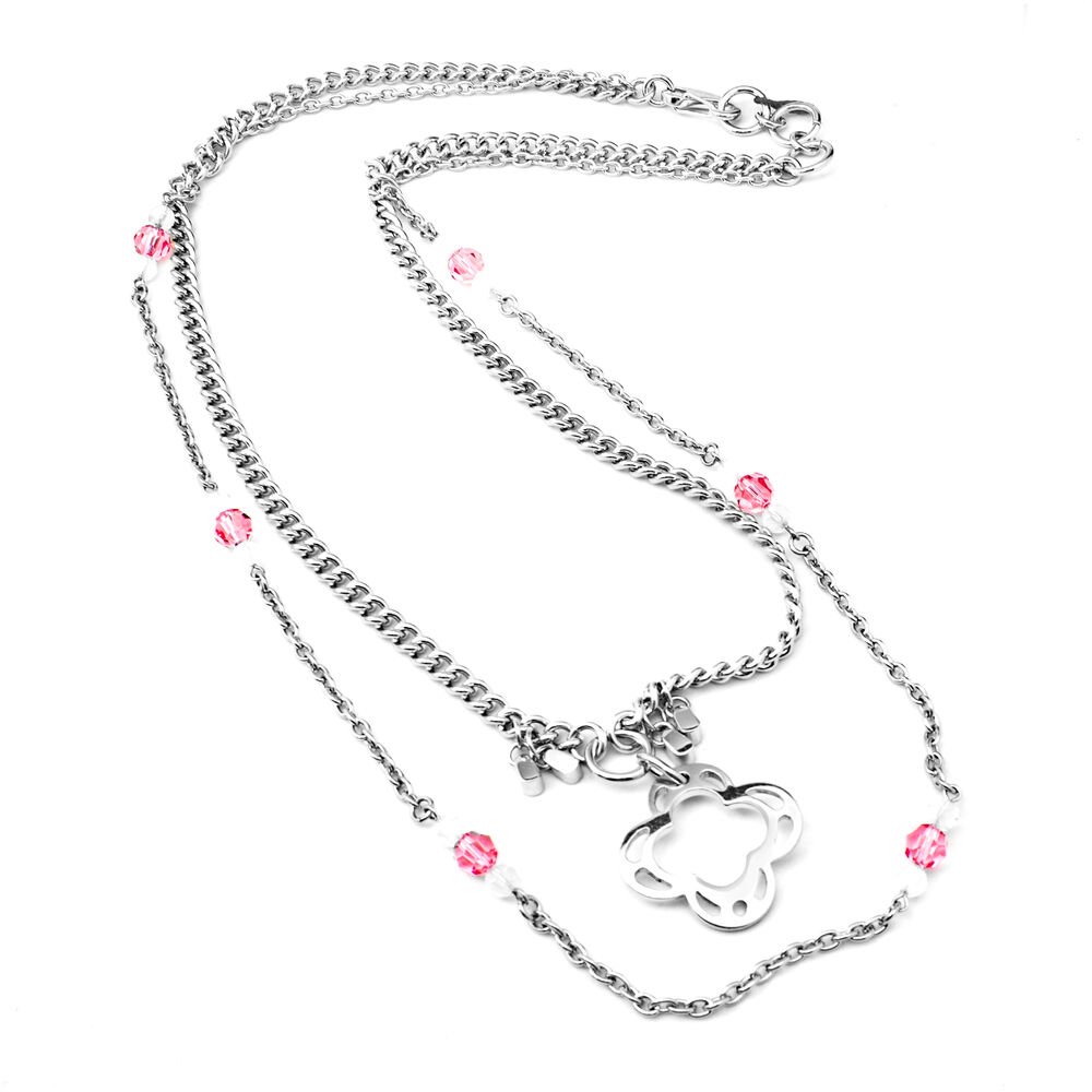 Damhalsband Folli Follie 3N9F226PW 45 cm - 2