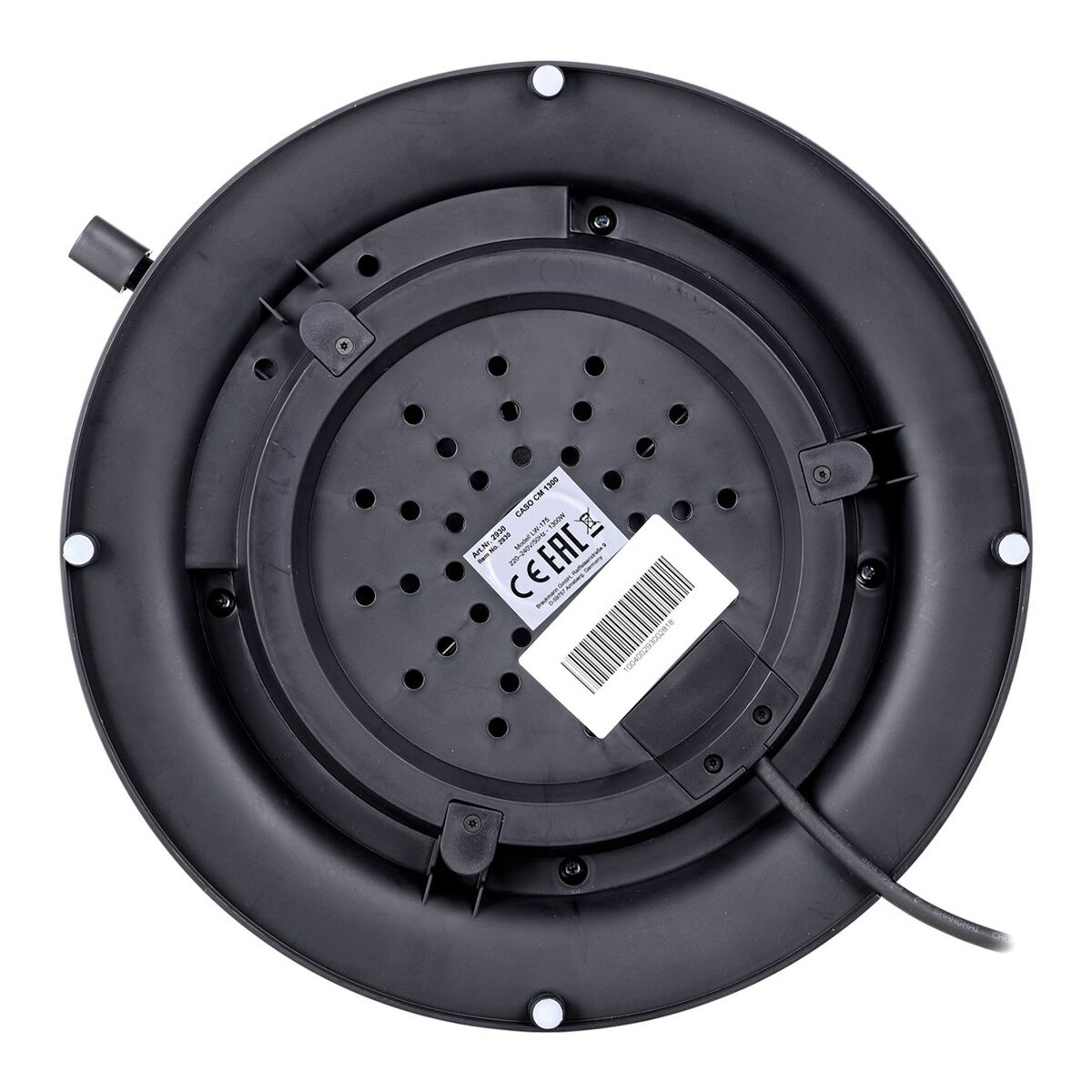 Pannkaksmaskin CASO CM 1300 Svart Grå Silvrig - 4
