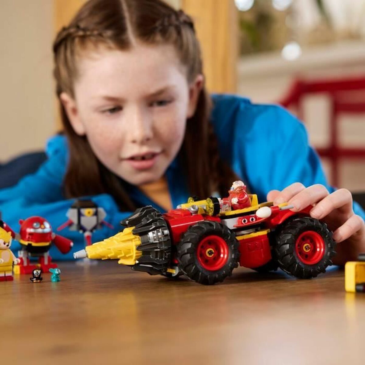 Byggsats Lego Sonic the Hedgehog 76999 Super Sonic vs. Egg Drillster 590 Delar - 5