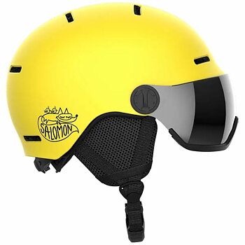 Skidhjälm Salomon Orka Visor Vib Barn Unisex 56-59 cm Gul