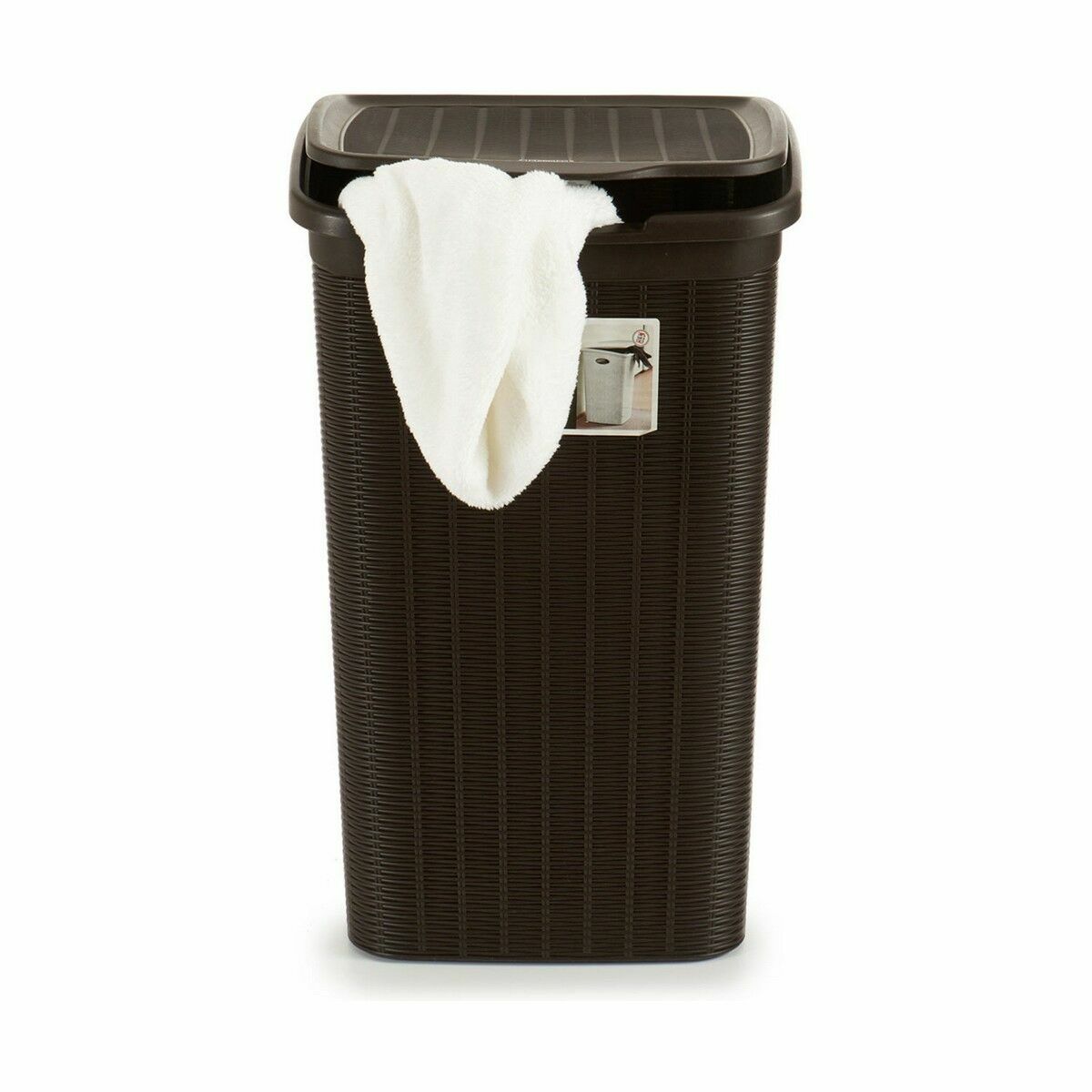 Tvättkorg Stefanplast Elegance Brun Plast 50 L 36,5 x 54,5 x 38 cm (6 antal) - 2