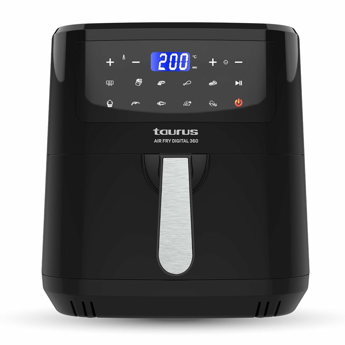 Luftfritös Taurus AIR FRY DIG 360 Svart 2150 W 7,5 L - 2