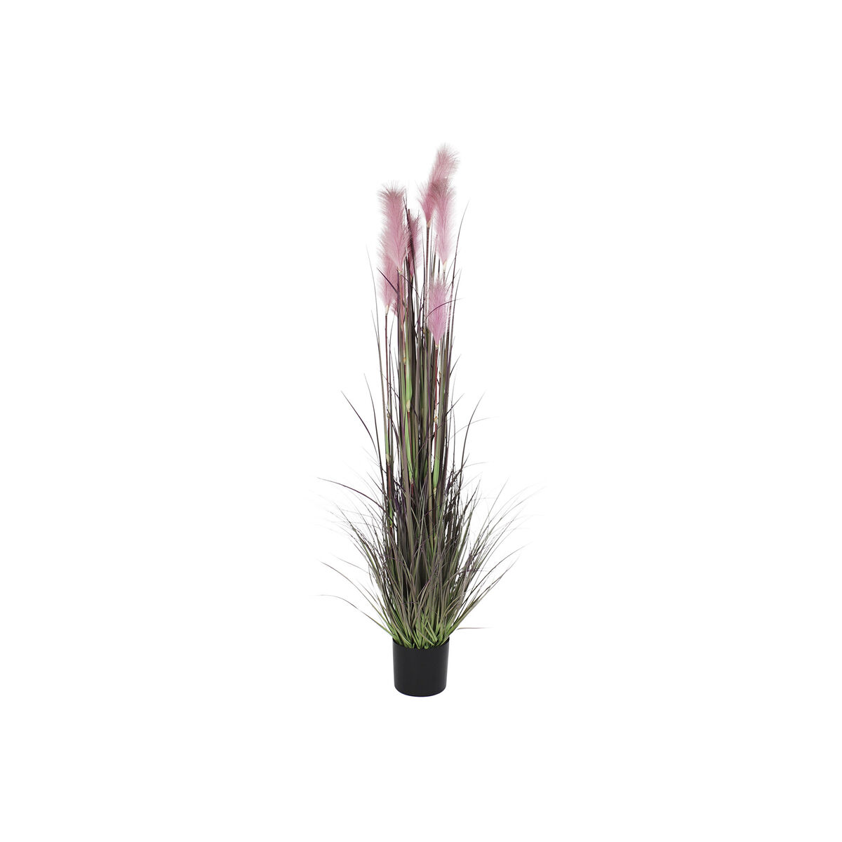 Dekorativ växt DKD Home Decor Rosa Tyg Stål Plast PVC (40 x 40 x 180 cm)