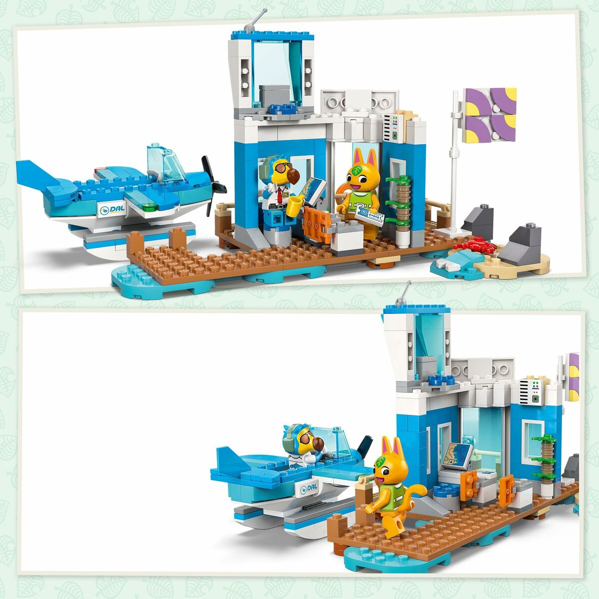 Byggsats Lego Animal Crossing 77051 Dodo Airlines Air Travel Multicolour - 7