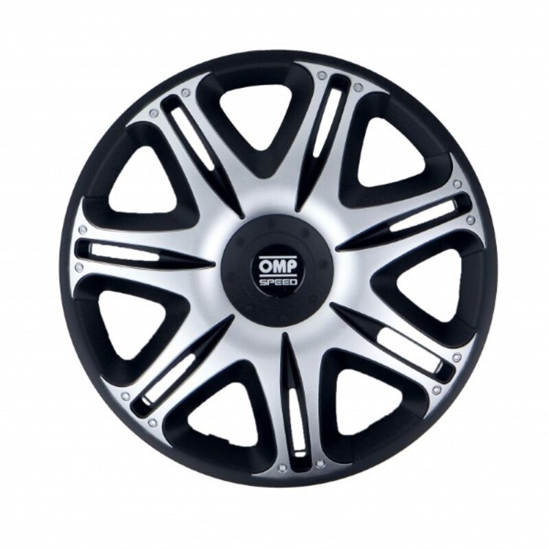 Navkapsel OMP Ghost Speed Svart Silvrig 13" (4 uds) - 3