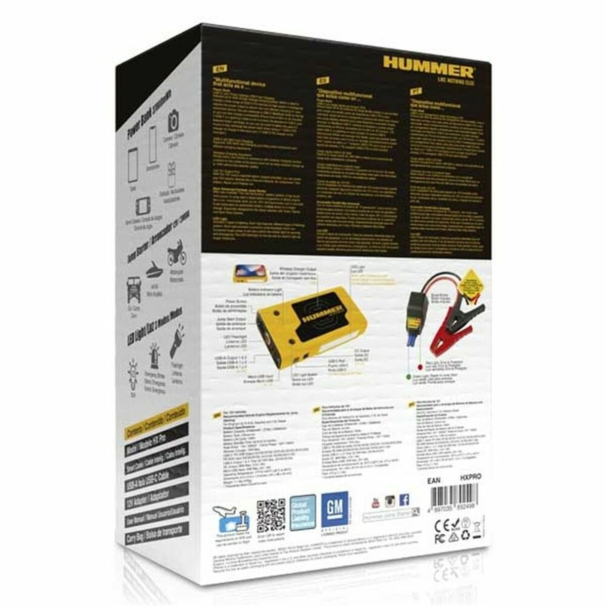 Rotuppdragare Hummer HUMMHXPRO 12 V 10000 Ah - 6