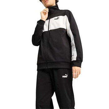 Träningsoverall, Vuxen Puma POLY COLORBLOCK SUIT 687304 01 Svart Män