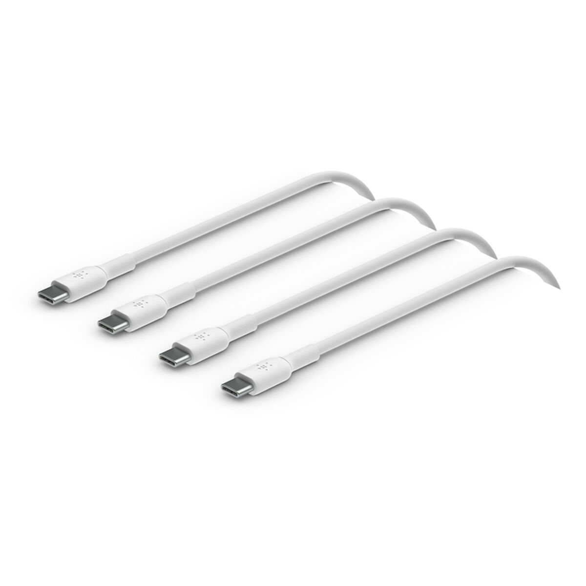USB-C-kabel Belkin CAB003BT1MWH2PK Vit 1 m