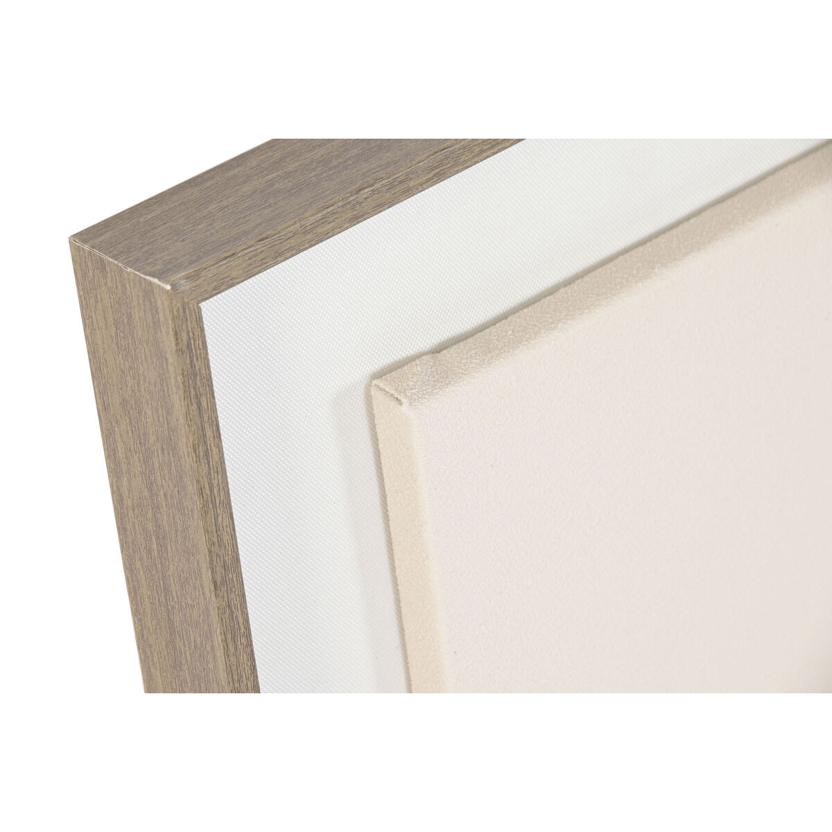 Kanvas Home ESPRIT Vit Beige Abstrakt Urban 100 x 4 x 50 cm (2 antal) - 2