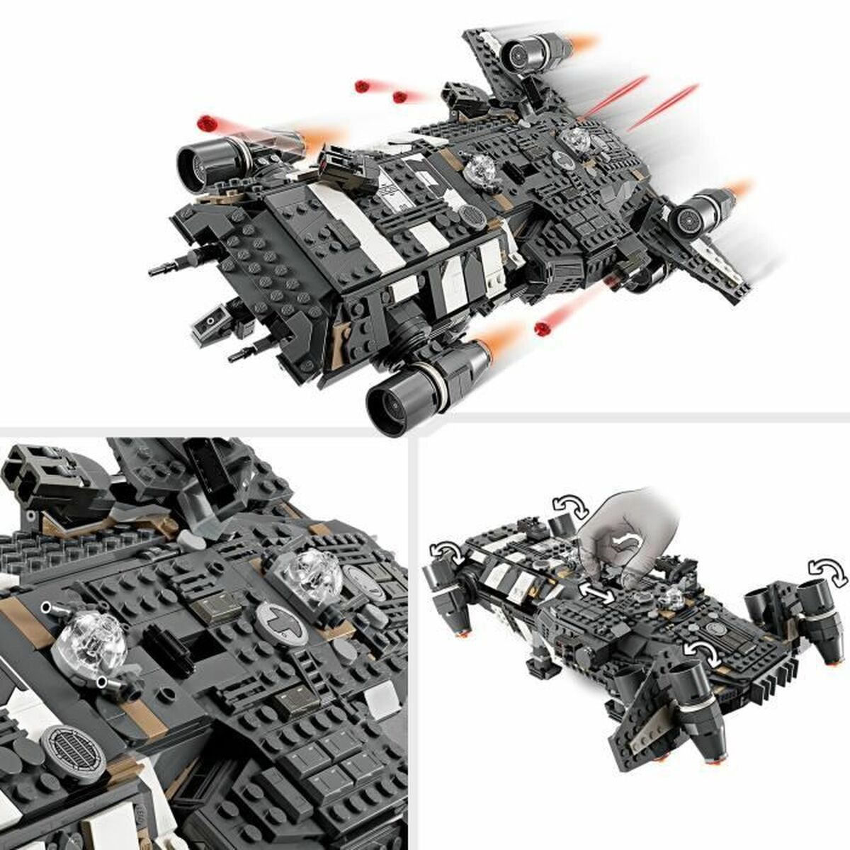 Byggsats Lego Star Wars 75374 The Onyx Cinder Multicolour 1325 Delar - 3