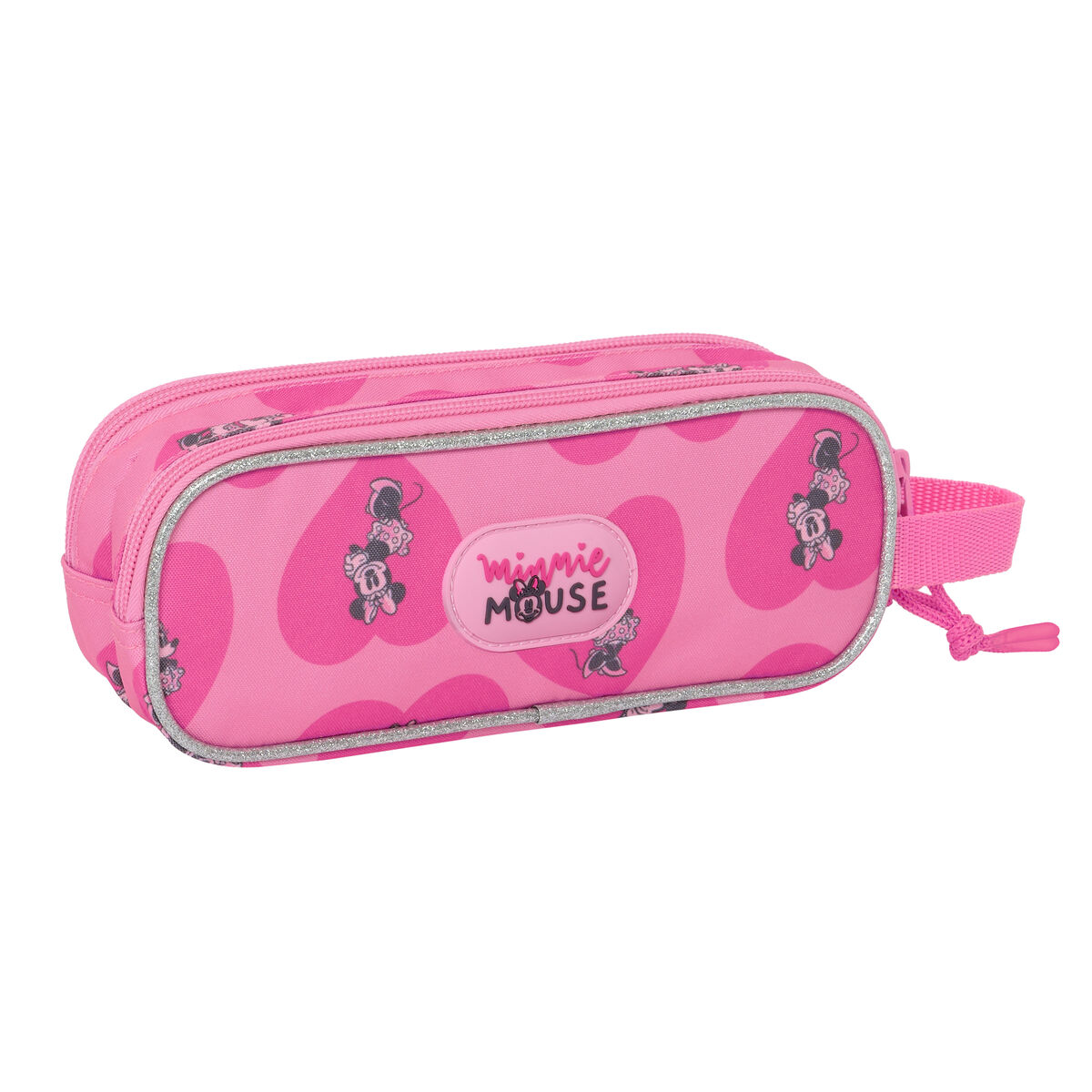 Dubbel bär-allt Minnie Mouse Loving Rosa 21 x 8 x 6 cm - 3