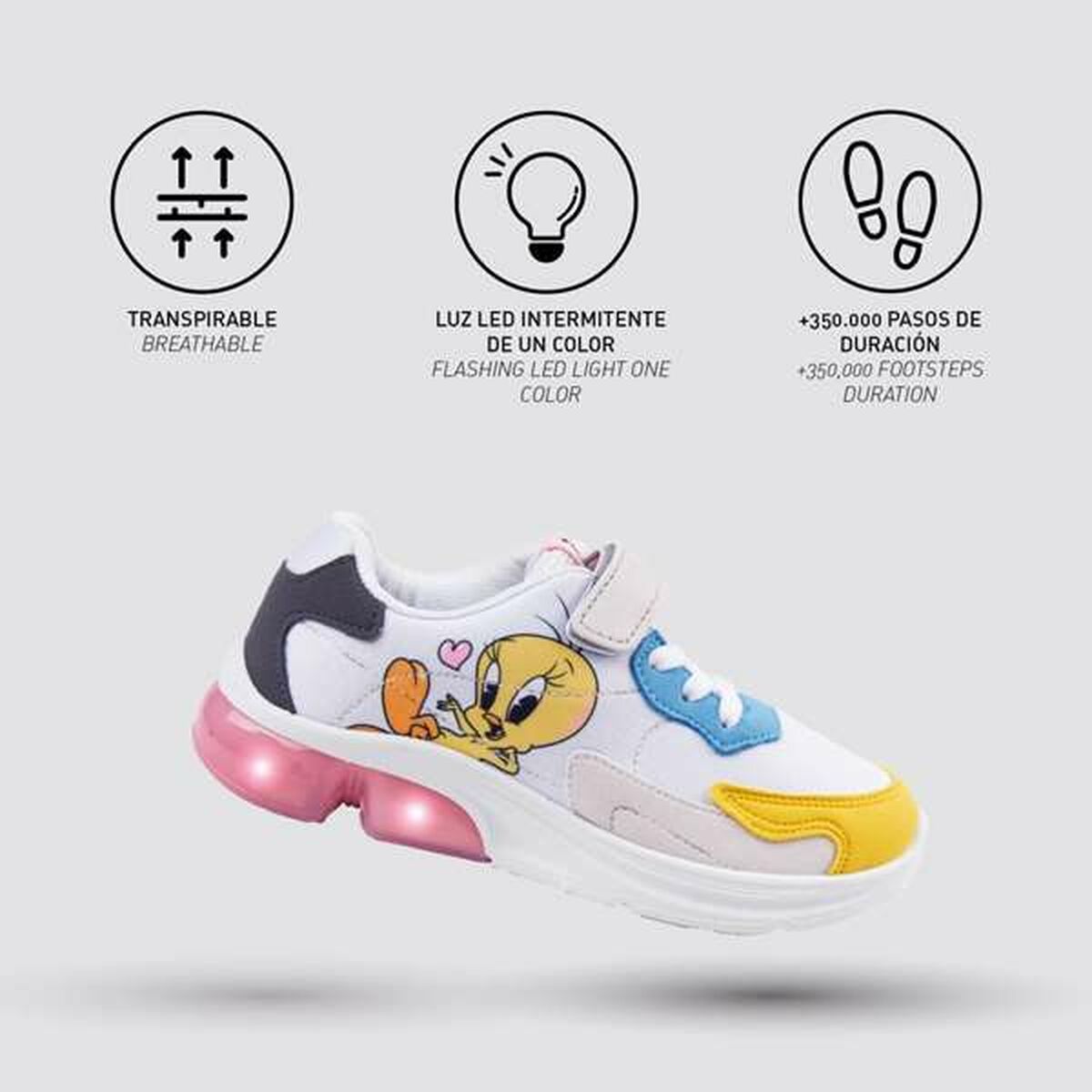 Sportskor för barn Looney Tunes Multicolour - 4