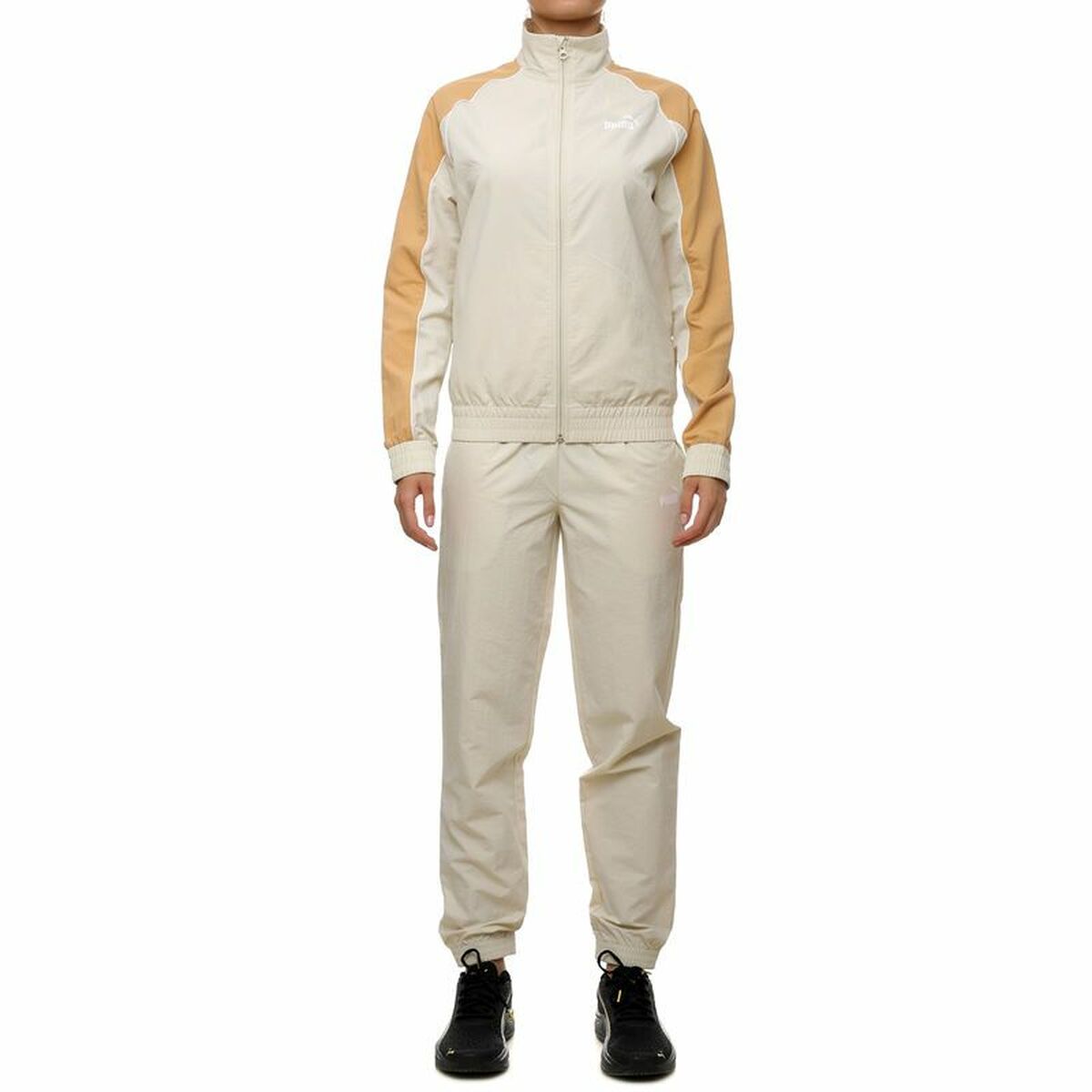 Träningsoverall, Dam Puma WOVEN TRACKSULT 685080 87 Beige