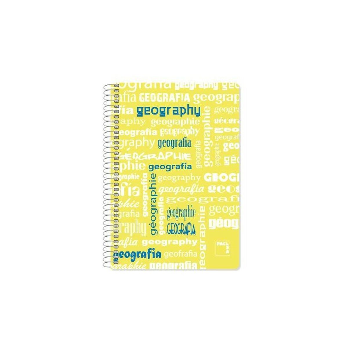 Anteckningsbok Pacsa Gul Multicolour Din A4 80 Blad 21,5 x 31,5 cm 4 Delar - 2