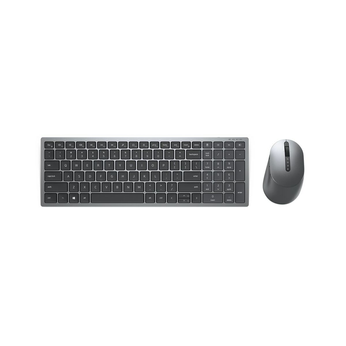 Tangentbord Dell KM7120W Svart Grå Titan QWERTY
