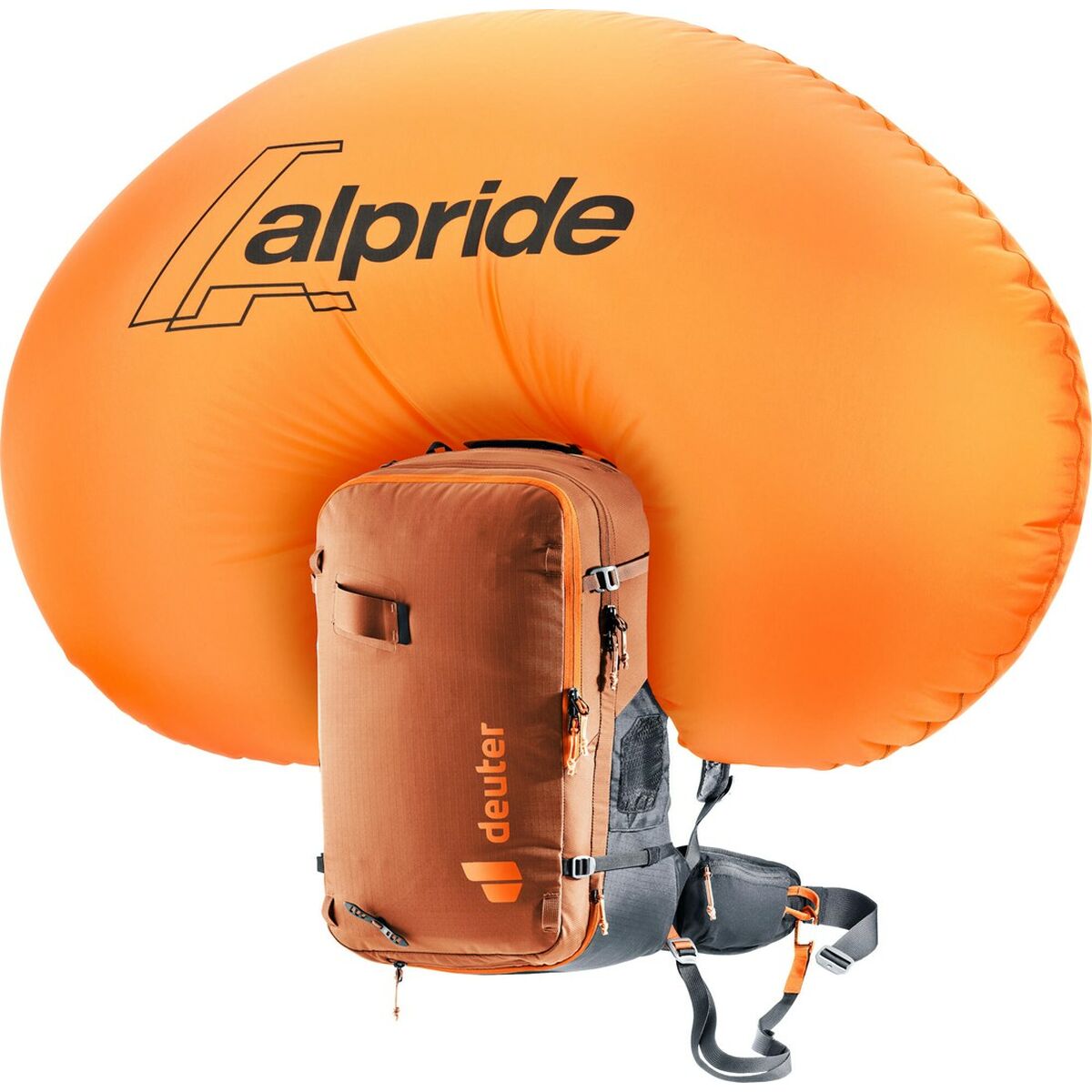 Ryggsäck för bergmiljö Deuter Alproof 32 Svart Orange - 4
