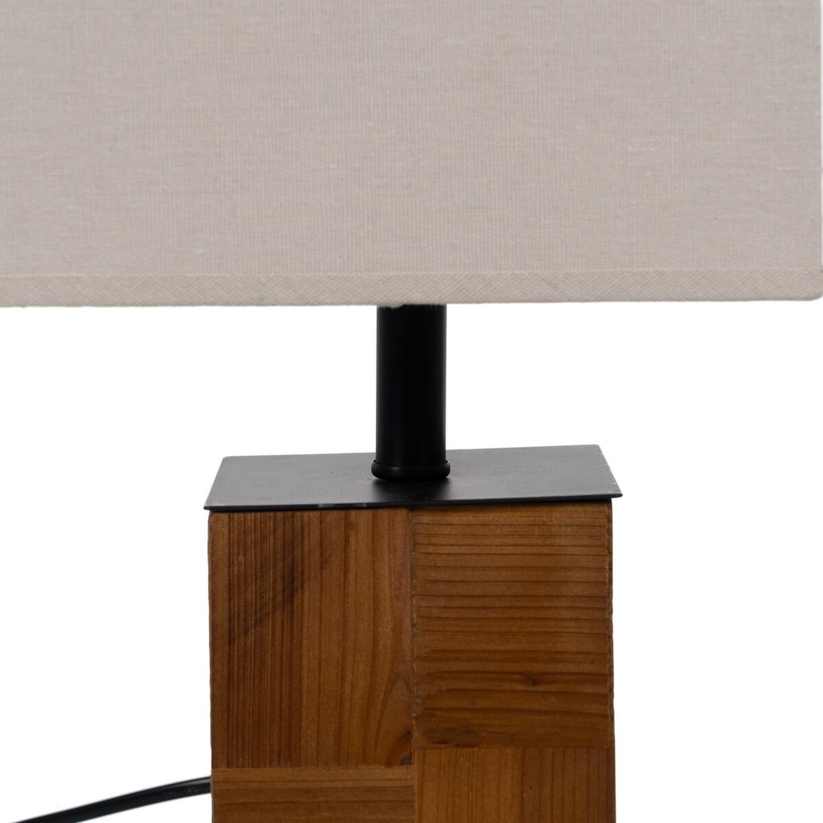 Bordslampa Brun Kräm 60 W 220-240 V 20 x 20 x 40 cm - 7