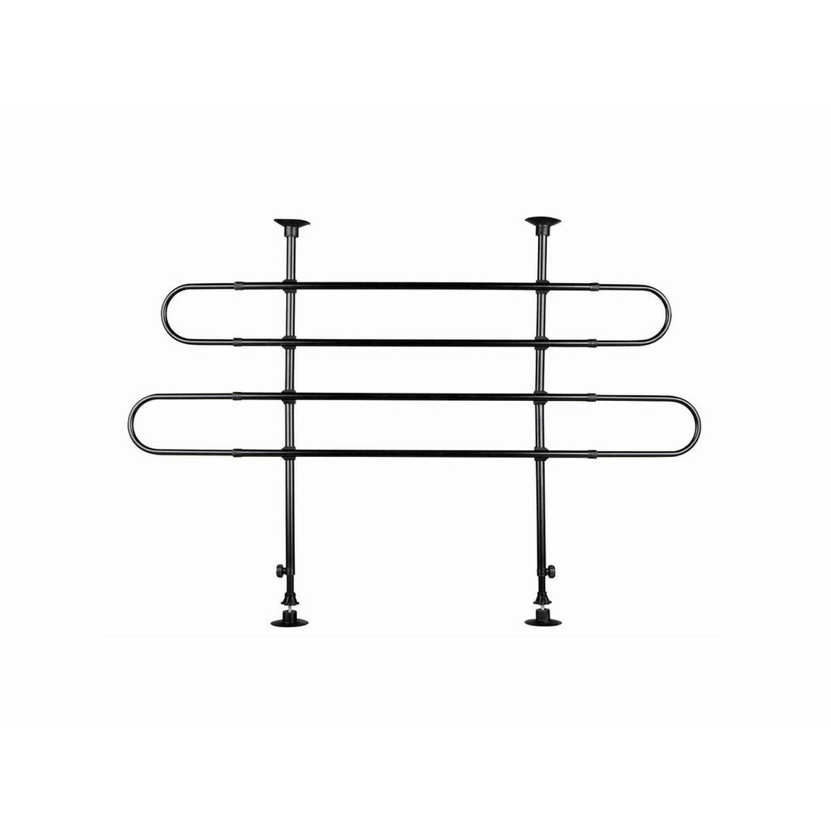 Säkerhetsbarriär Trixie Svart 85-140 cm 75-110 cm
